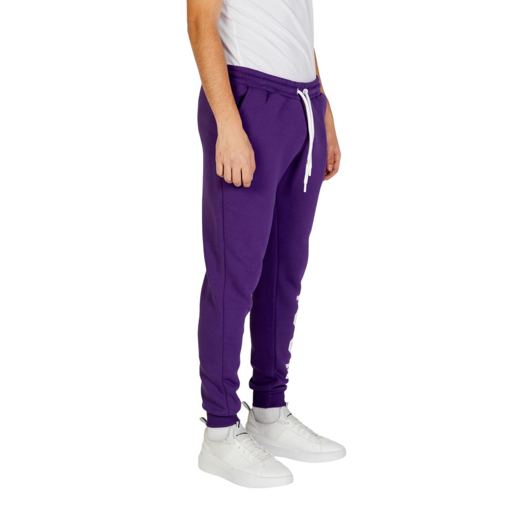 Icon Lila Baumwoll-Jogginghose Workout-Hose