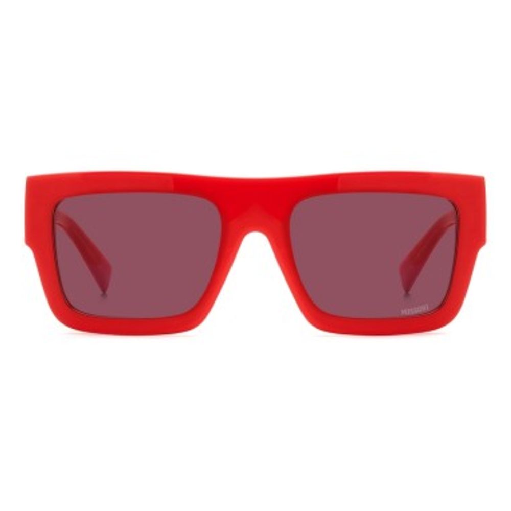 Missoni Rote Plastiksonnenbrille