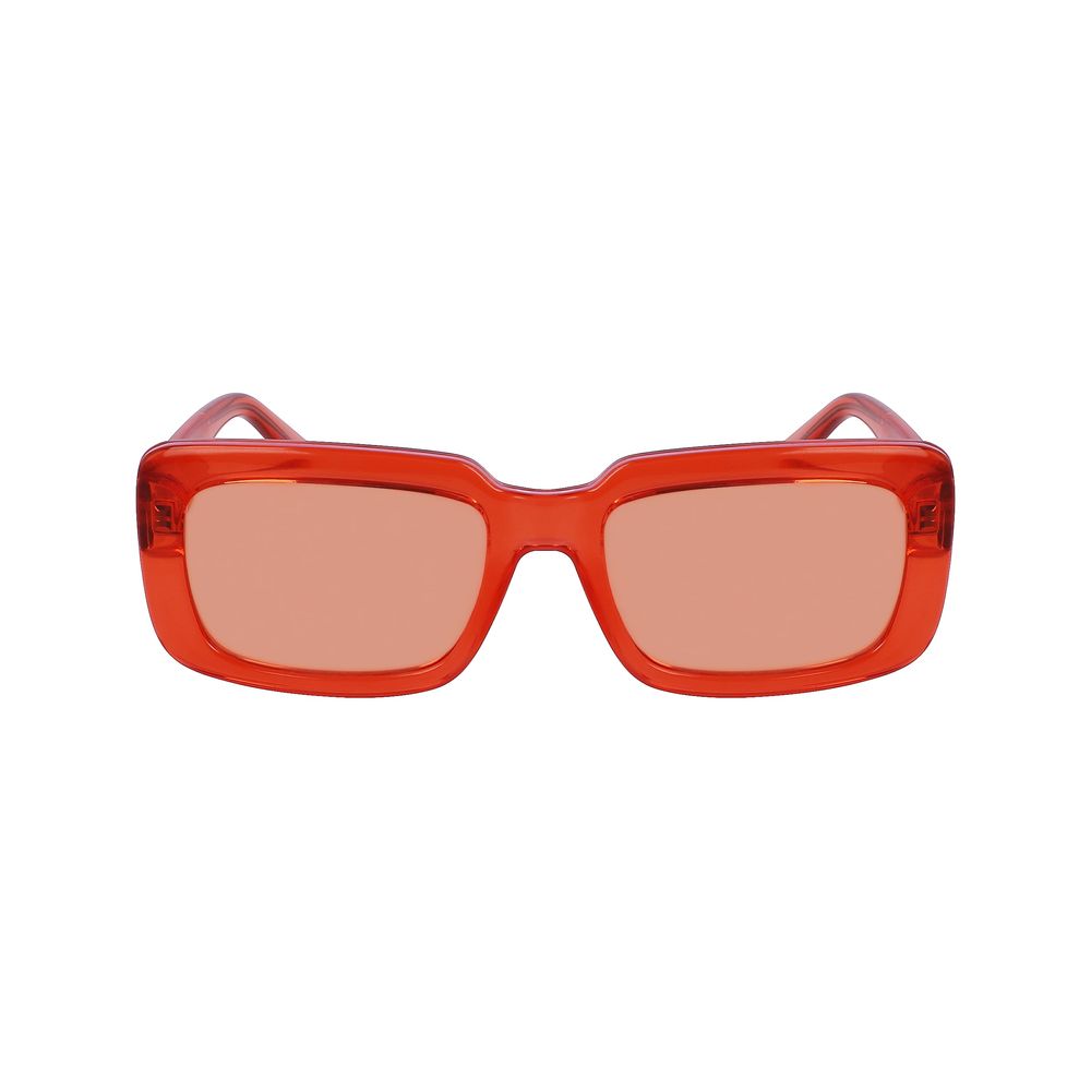 Karl Lagerfeld Orange gespritzte Sonnenbrille
