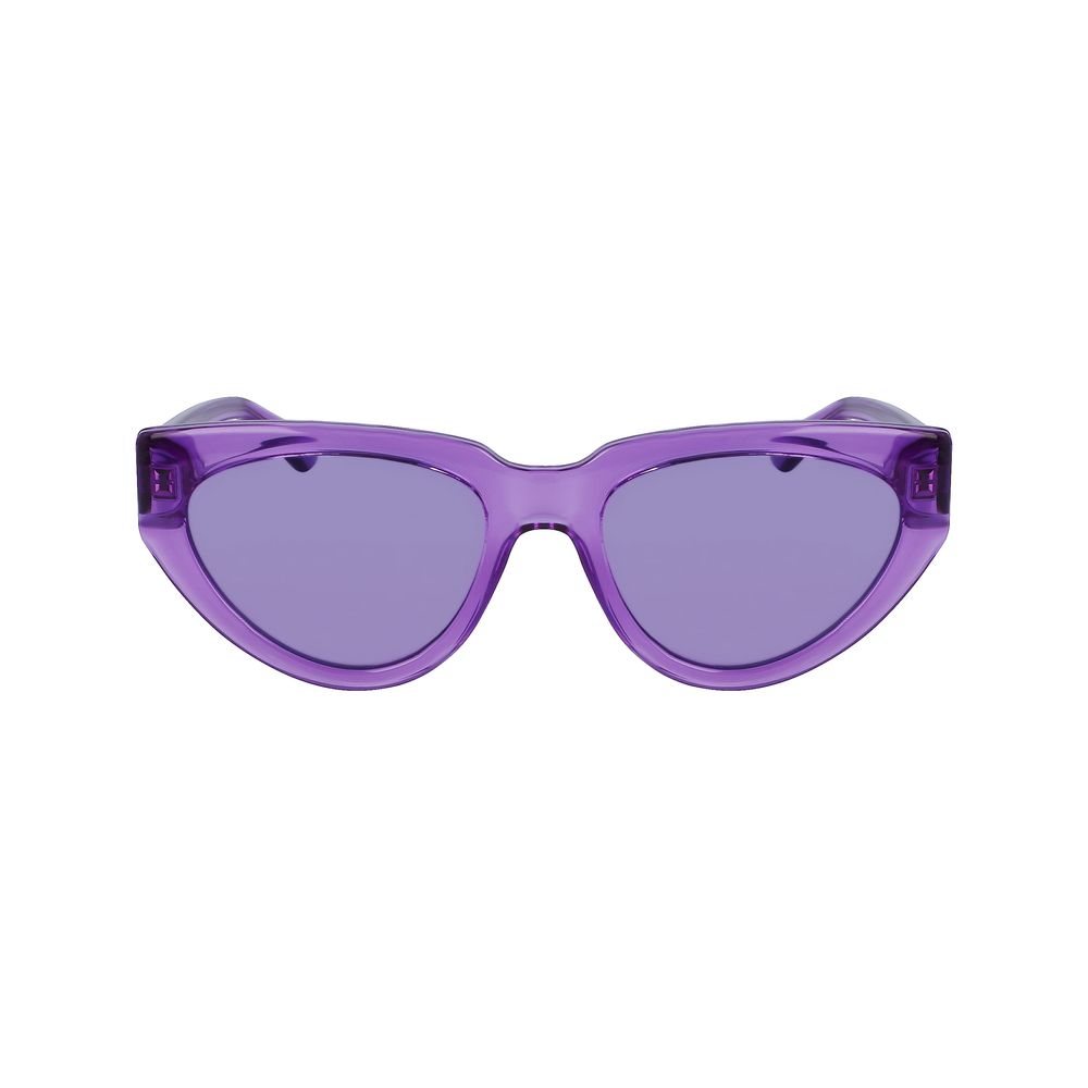 Karl Lagerfeld Lila gespritzte Sonnenbrille