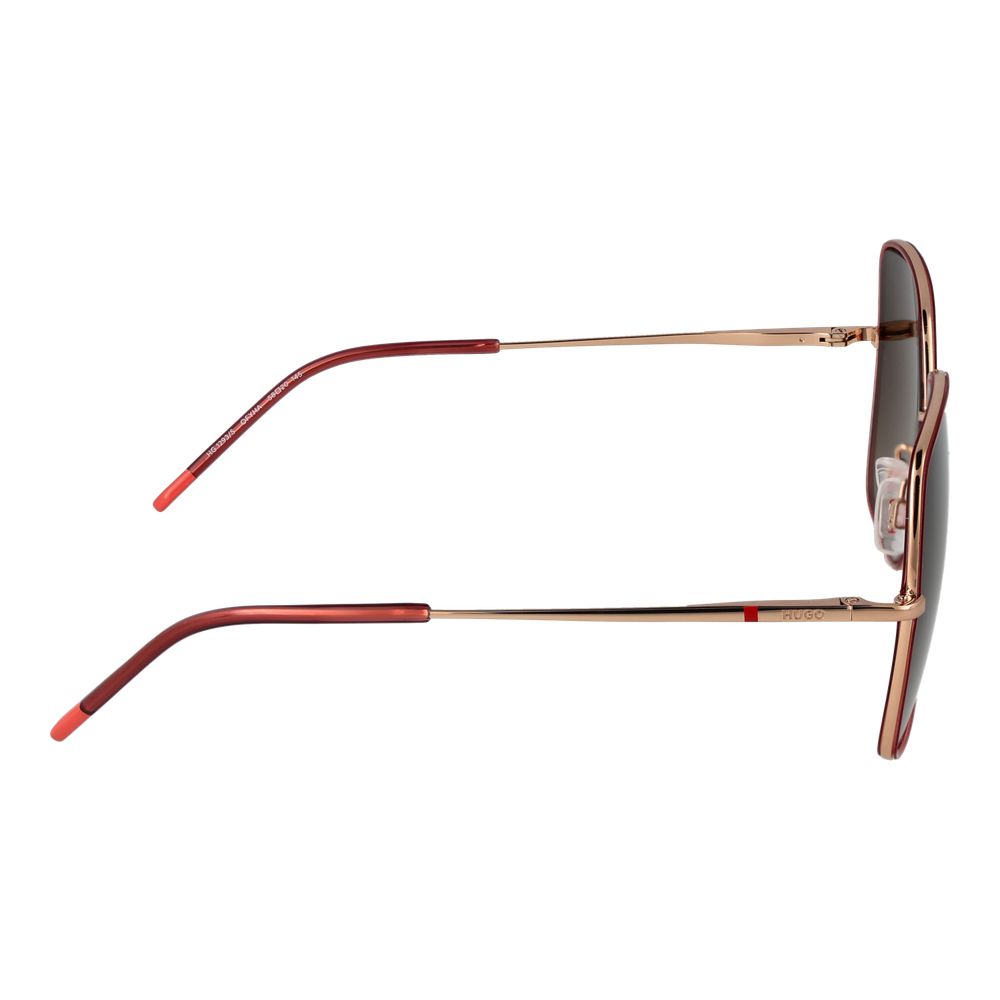 Hugo Boss Rote Metall-Sonnenbrille