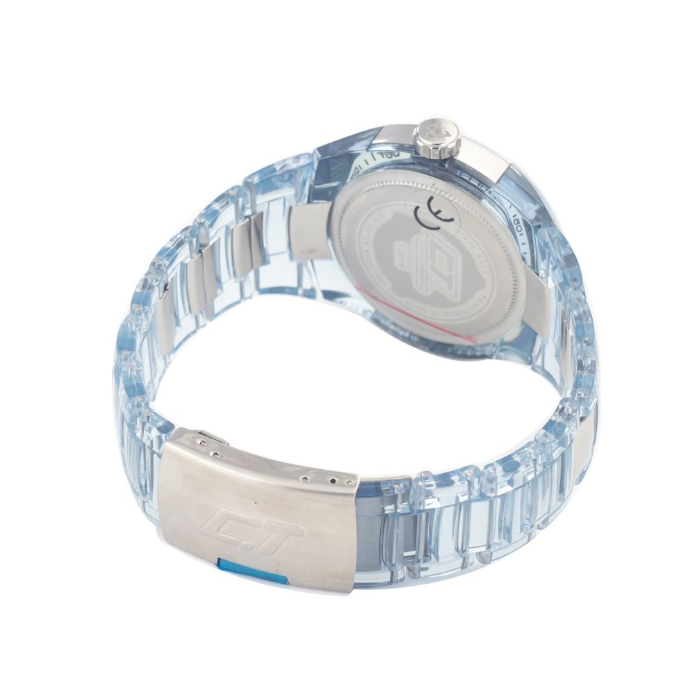 Chronotech Transparente Polycarbonat-Kleidungsuhr