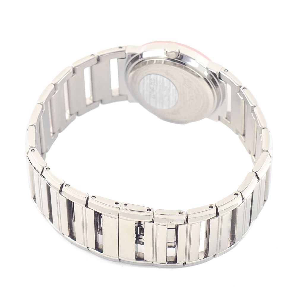Chronotech Silberne Uhr aus Edelstahl