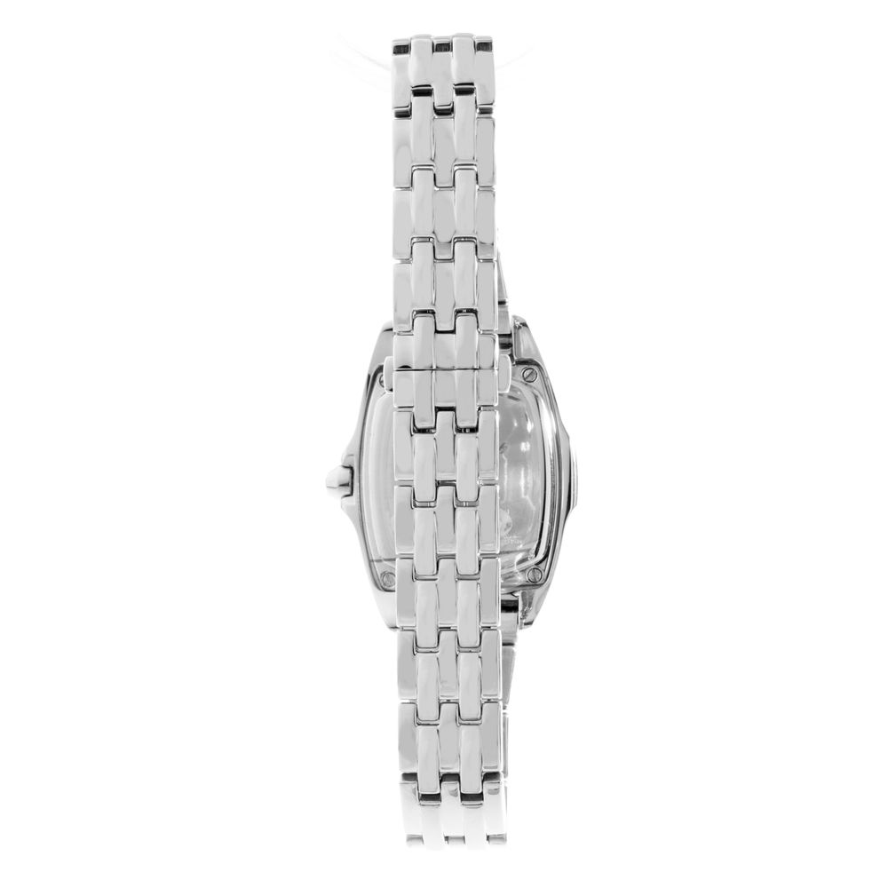 Chronotech Silberne Uhr aus Edelstahl