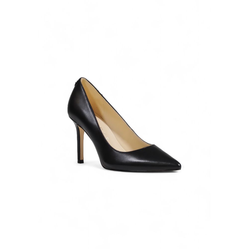 Guess Schwarzer Leder High Heel