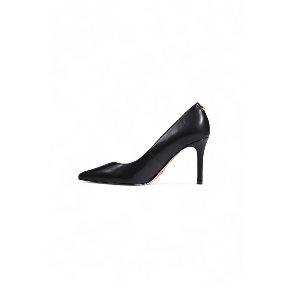 Guess Schwarzer Leder High Heel