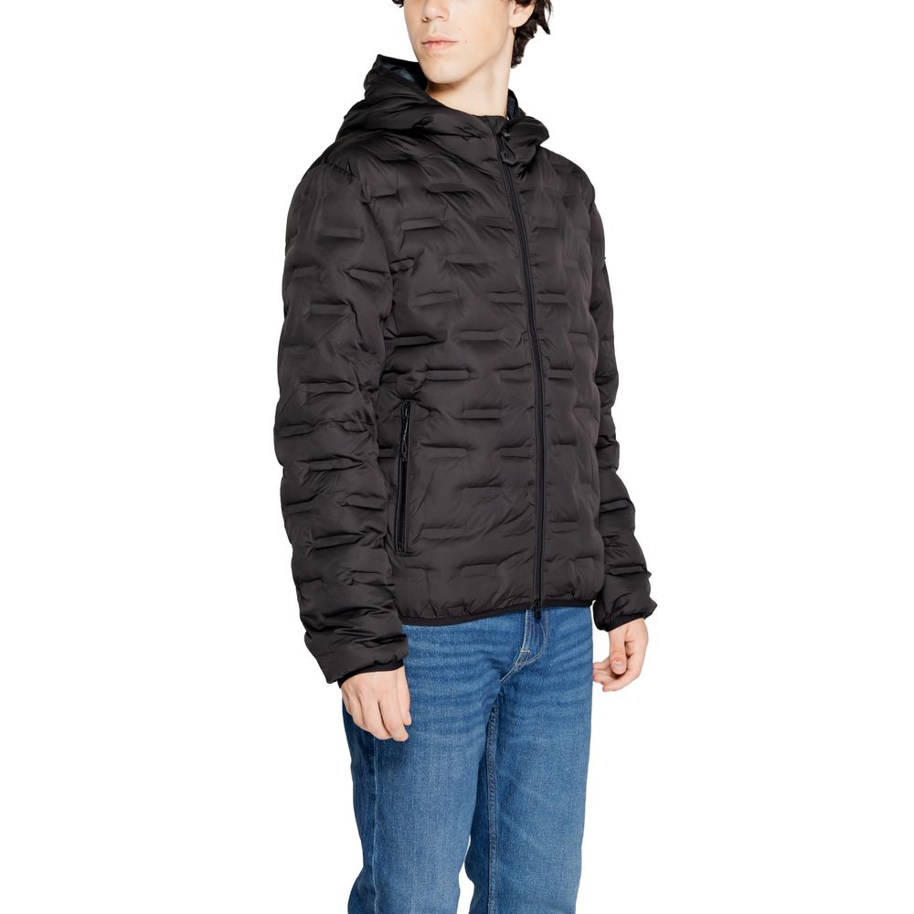Replay Schwarze Polyesterjacken &
