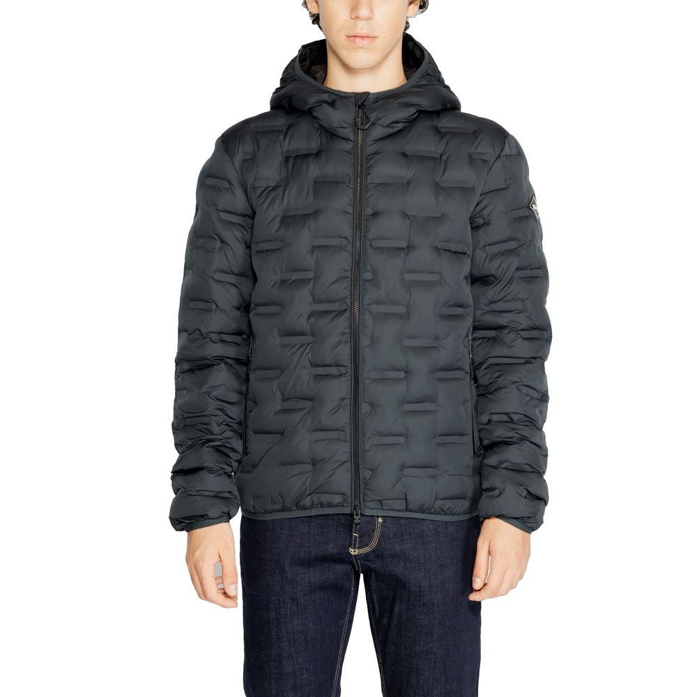 Replay Blaue Polyesterjacken &