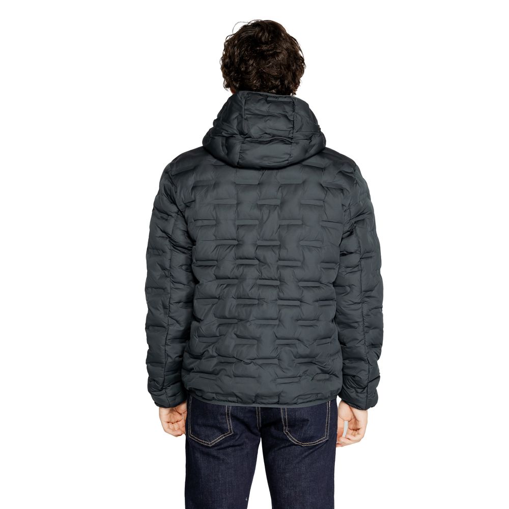 Replay Blaue Polyesterjacken &