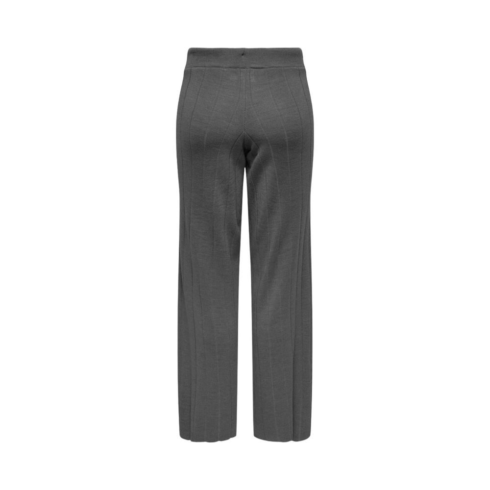Only Graue Acryl Jeans & Hose