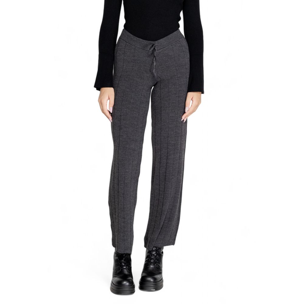 Only Graue Acryl Jeans & Hose