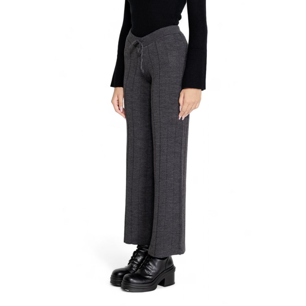 Only Graue Acryl Jeans & Hose