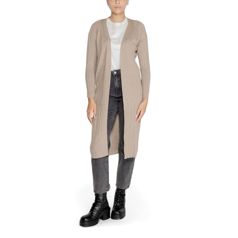 Only Beige Marabu-Strickjacke
