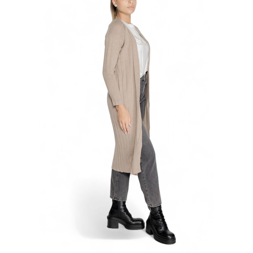 Only Beige Marabu-Strickjacke