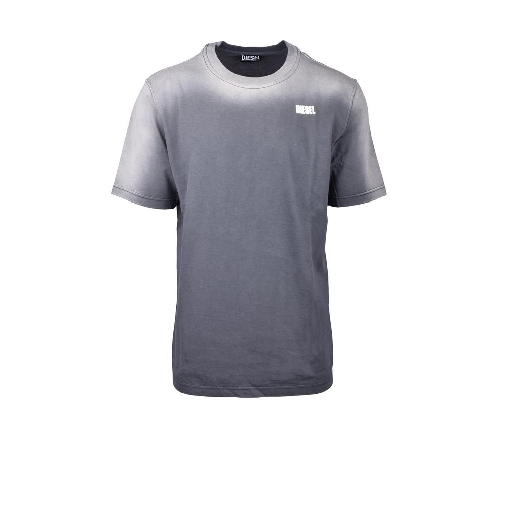 Diesel T-Shirt aus grauer Baumwolle