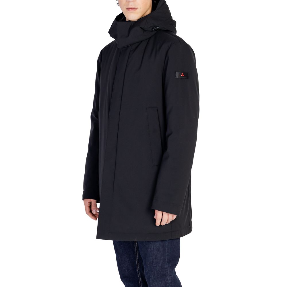 Peuterey Schwarze Polyesterjacken &