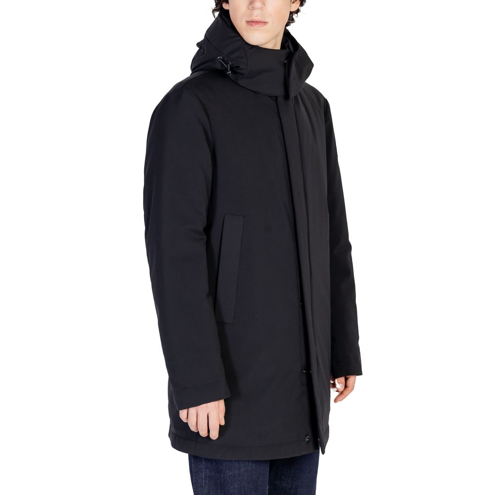 Peuterey Schwarze Polyesterjacken &