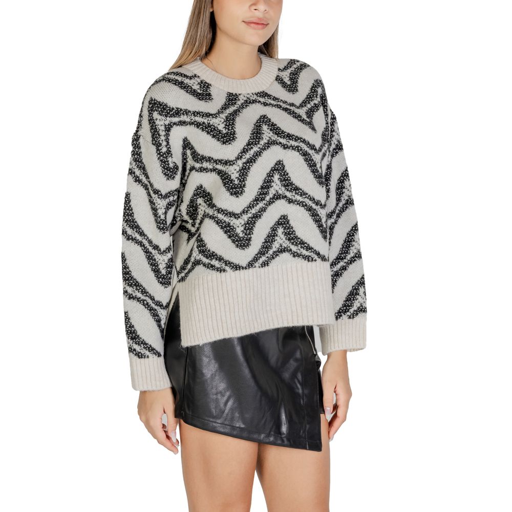 Only Weißer Marabu-Pullover