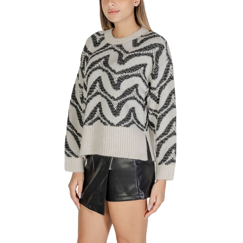 Only Weißer Marabu-Pullover