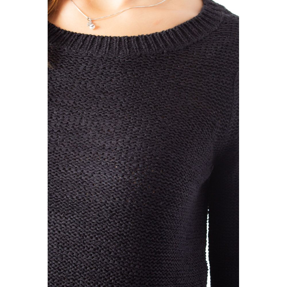 Only Schwarzer Marabu-Pullover