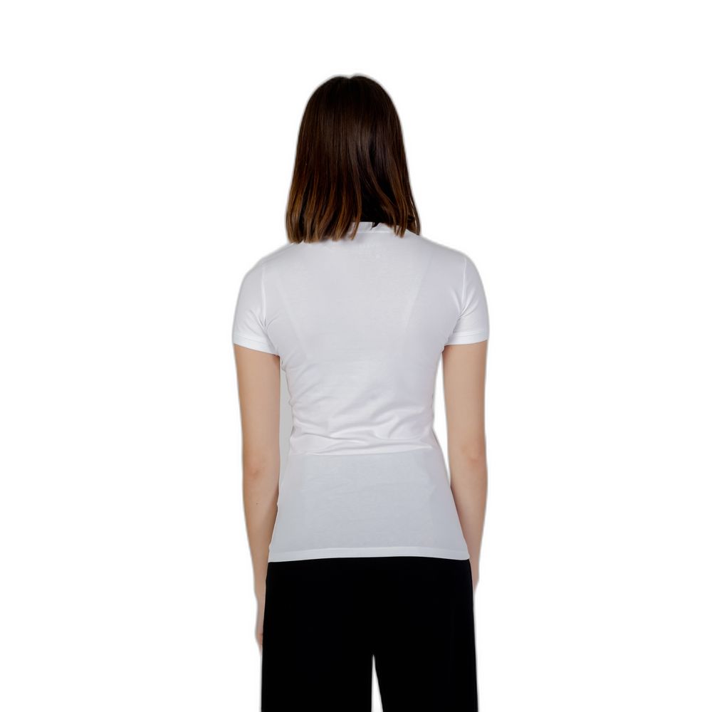 Guess T-Shirt aus weißer Baumwolle