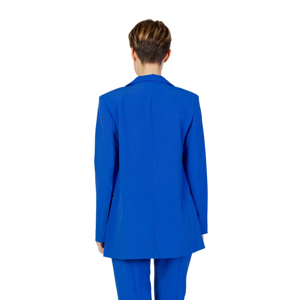 Only Blauer Blazer aus wiederverwertetem Polyester