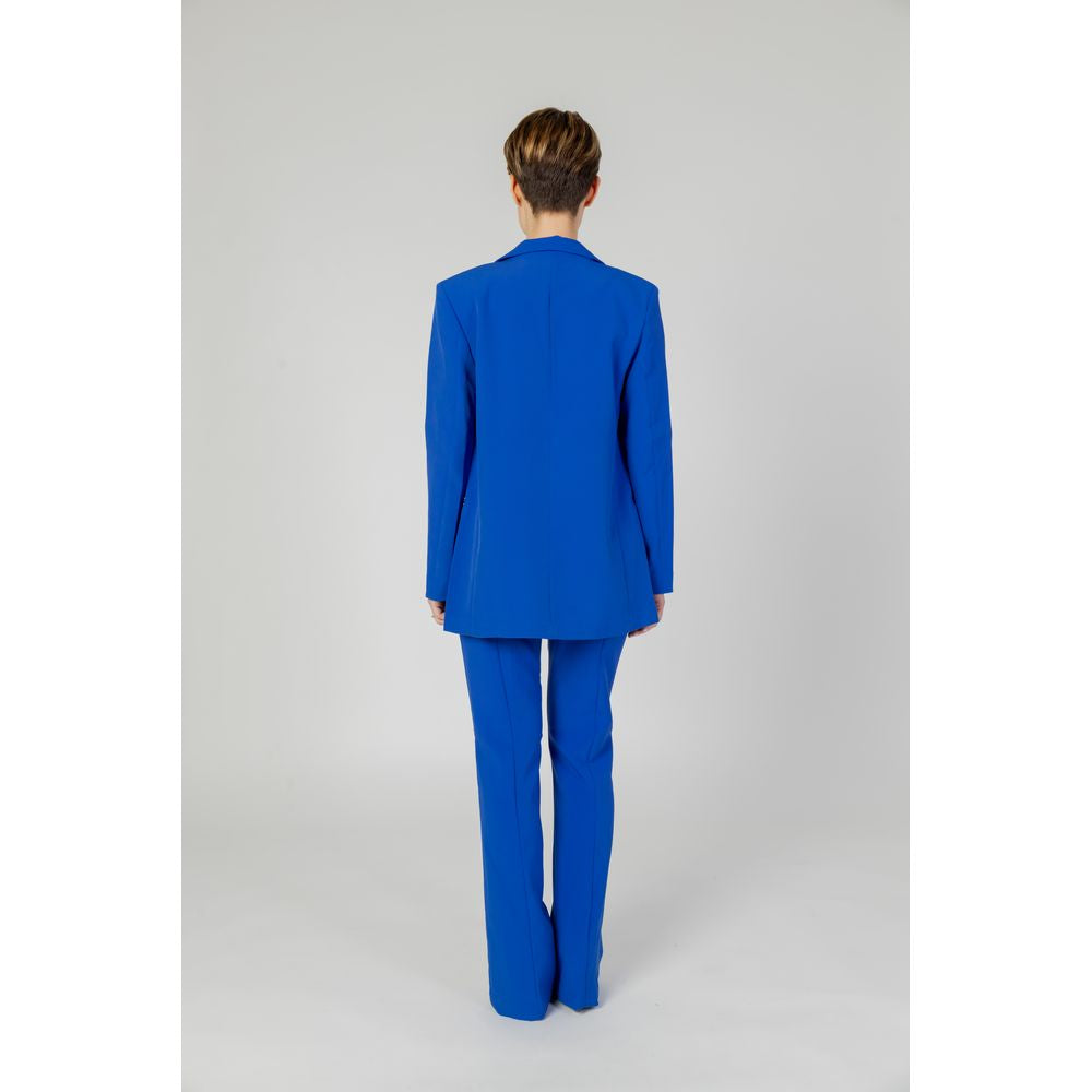 Only Blauer Blazer aus wiederverwertetem Polyester