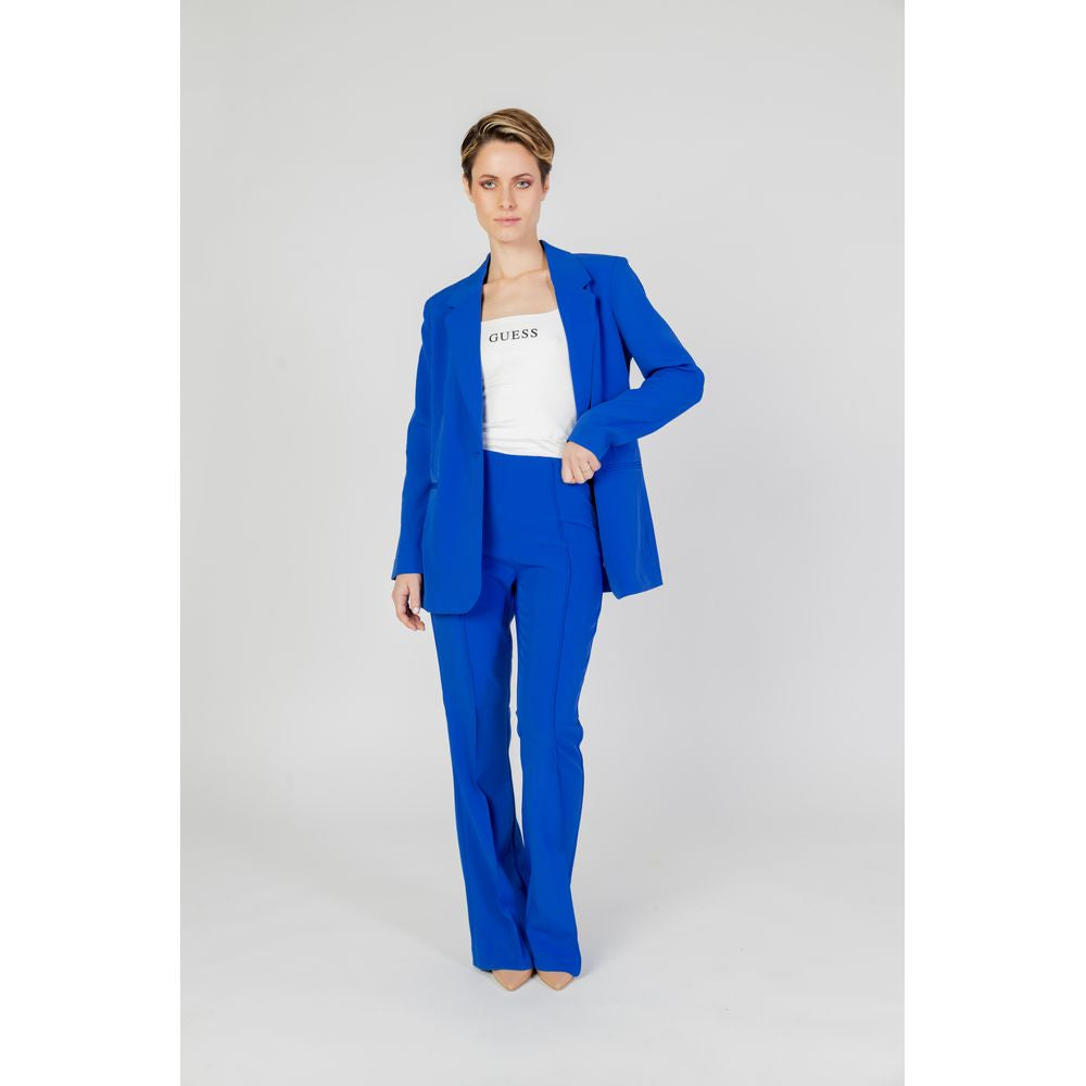Only Blauer Blazer aus wiederverwertetem Polyester