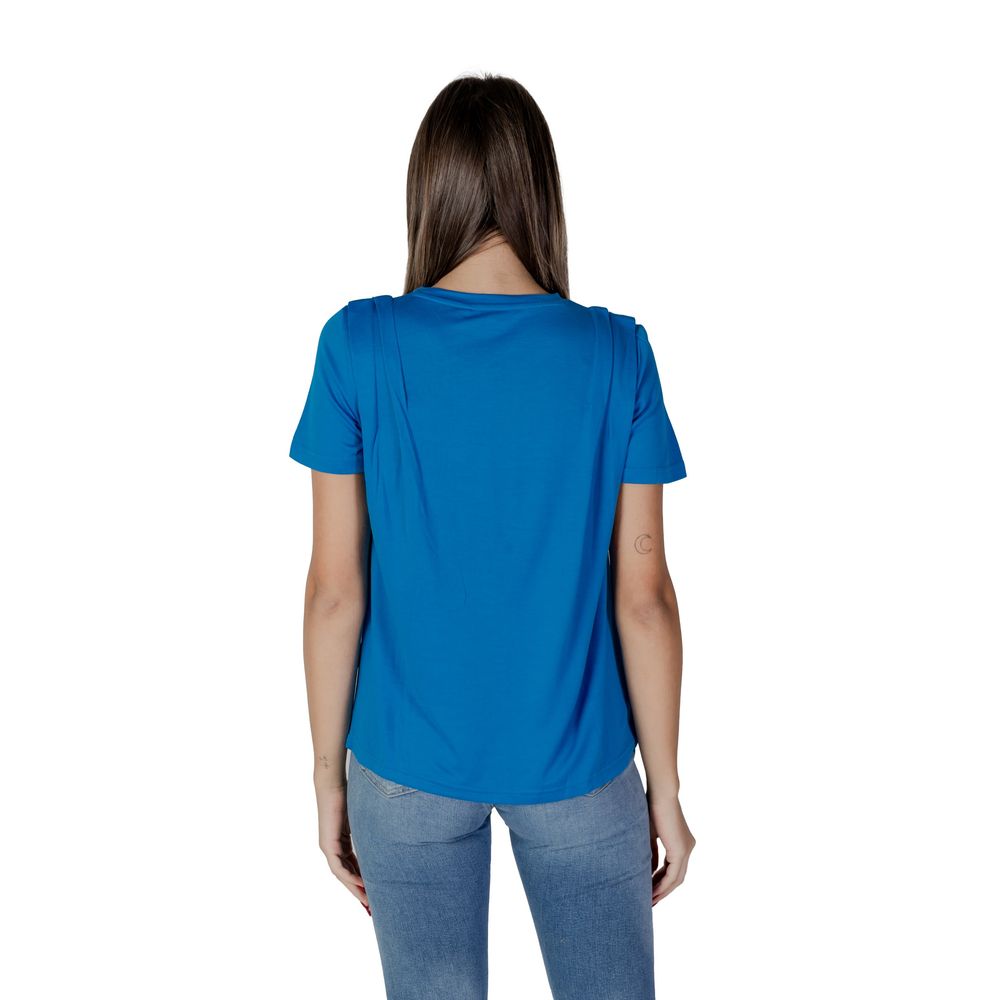 B.Young Blaues Modal-T-Shirt