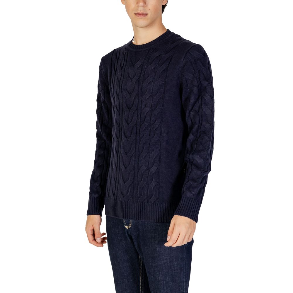 Hamaki-Ho Blauer Marabu-Pullover