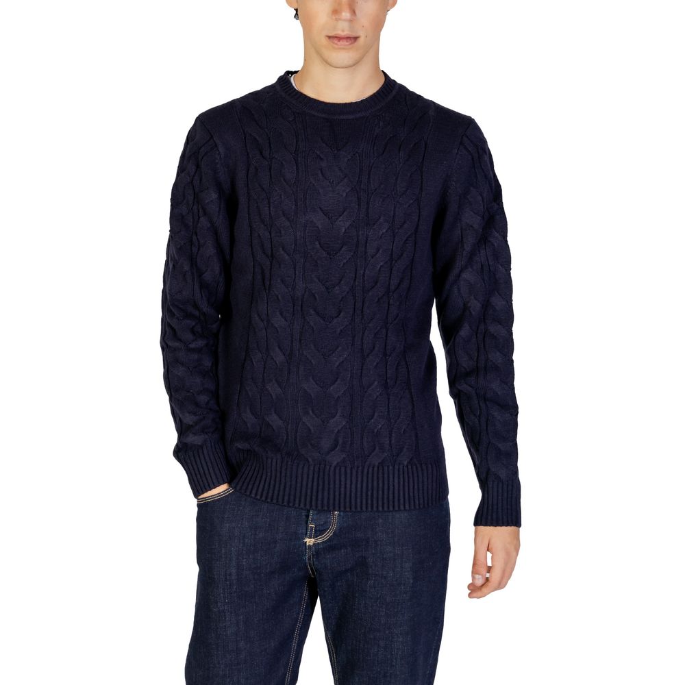 Hamaki-Ho Blauer Marabu-Pullover