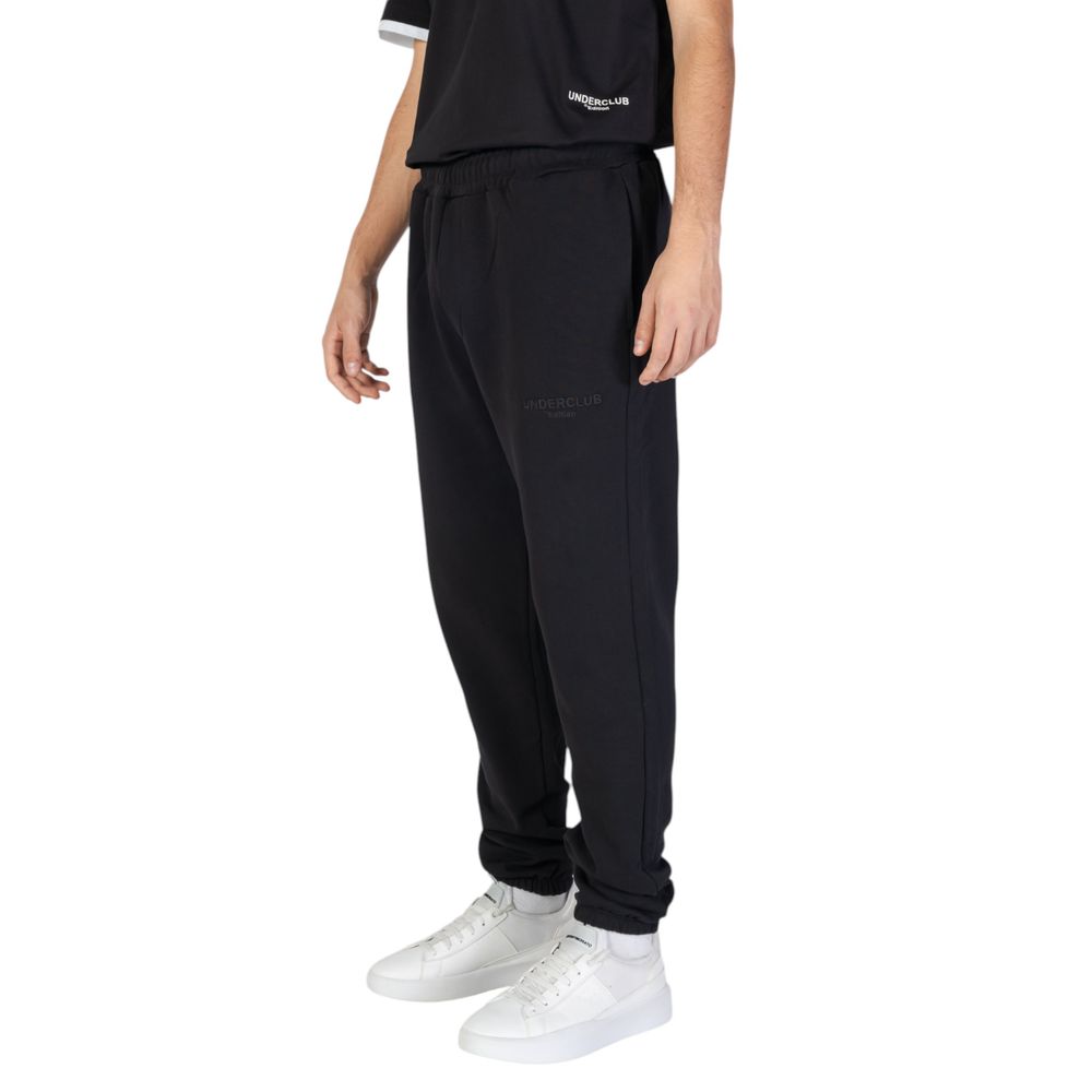Underclub Schwarze Baumwoll-Jogger Workout-Hose
