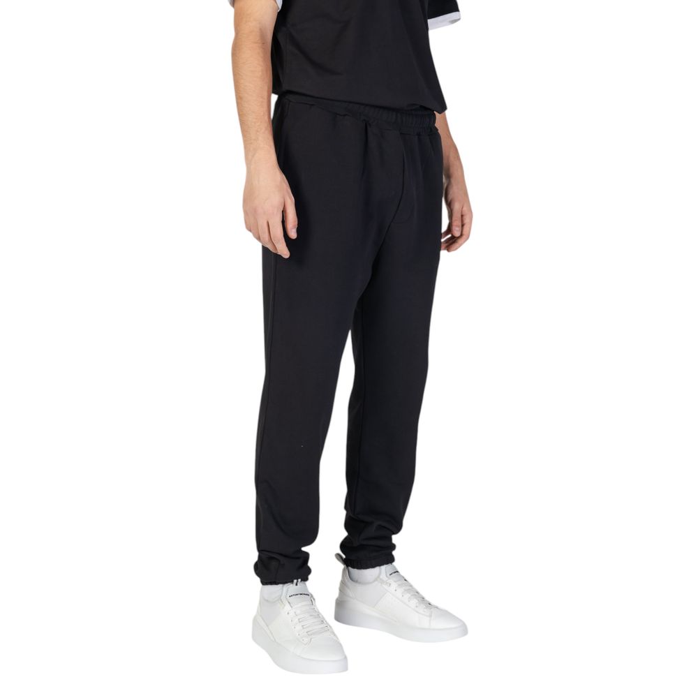 Underclub Schwarze Baumwoll-Jogger Workout-Hose