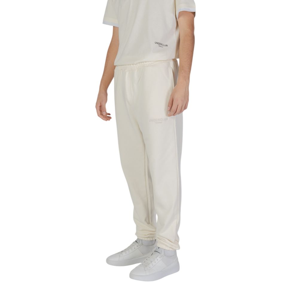 Underclub Cremefarbene Baumwoll-Jogger Workout-Hose