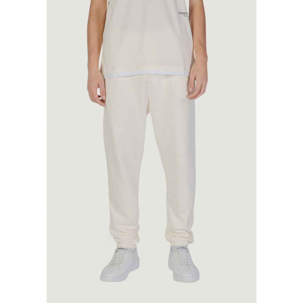 Underclub Cremefarbene Baumwoll-Jogger Workout-Hose