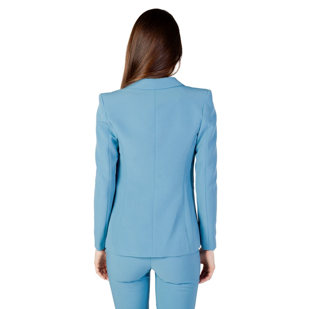Rinascimento Türkisfarbener Polyester-Blazer