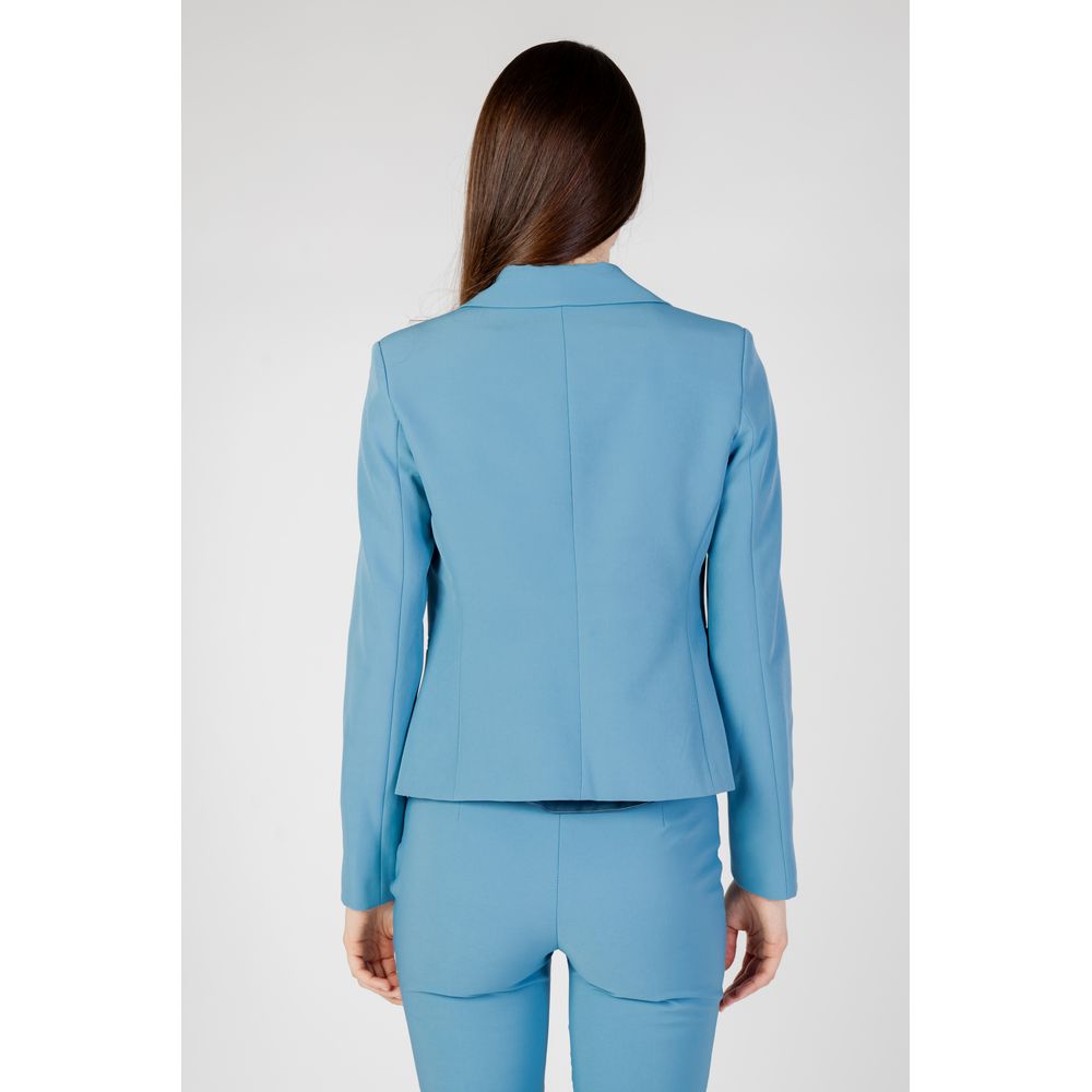 Rinascimento Türkisfarbener Polyester-Blazer