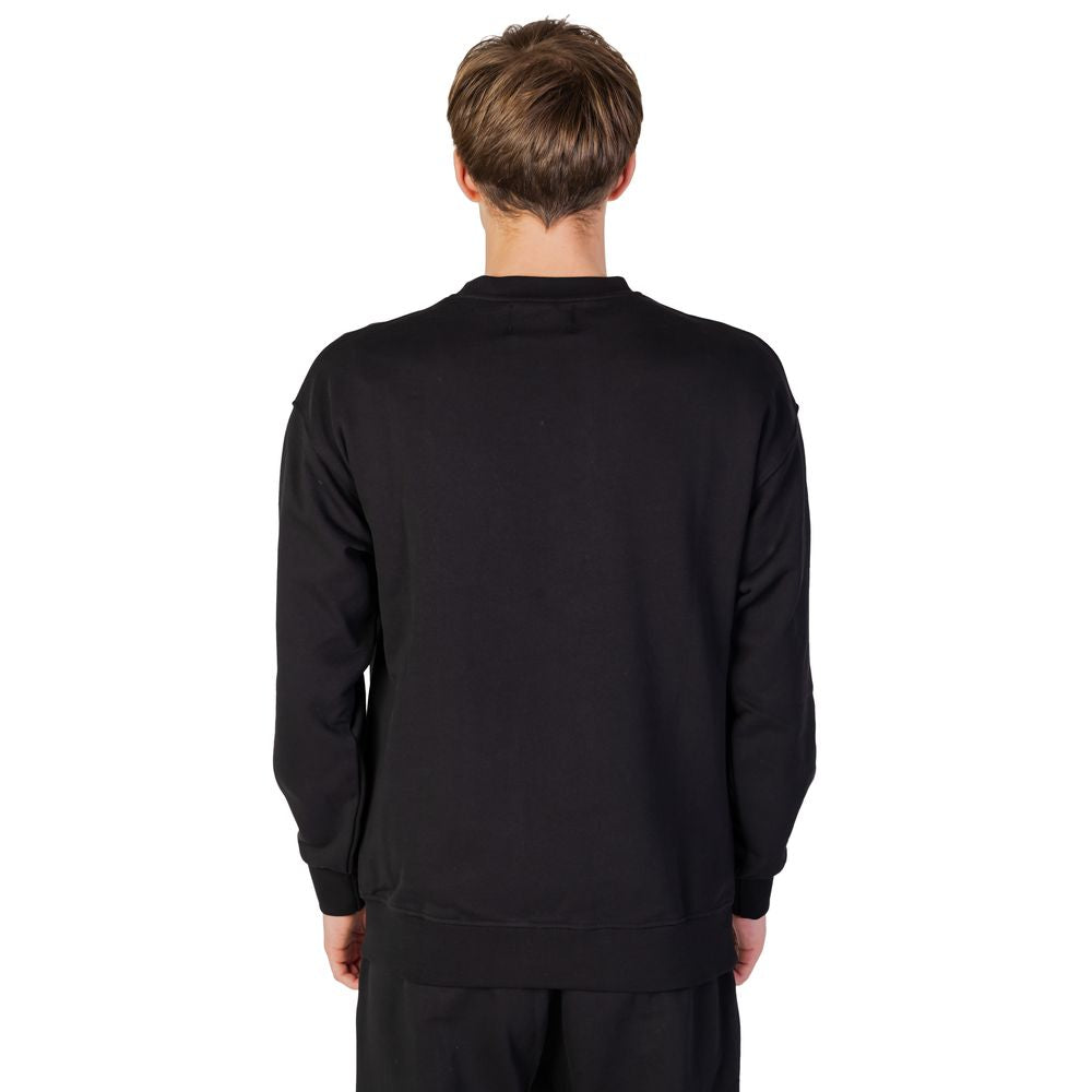 Underclub Schwarzes Baumwoll-Sweatshirt