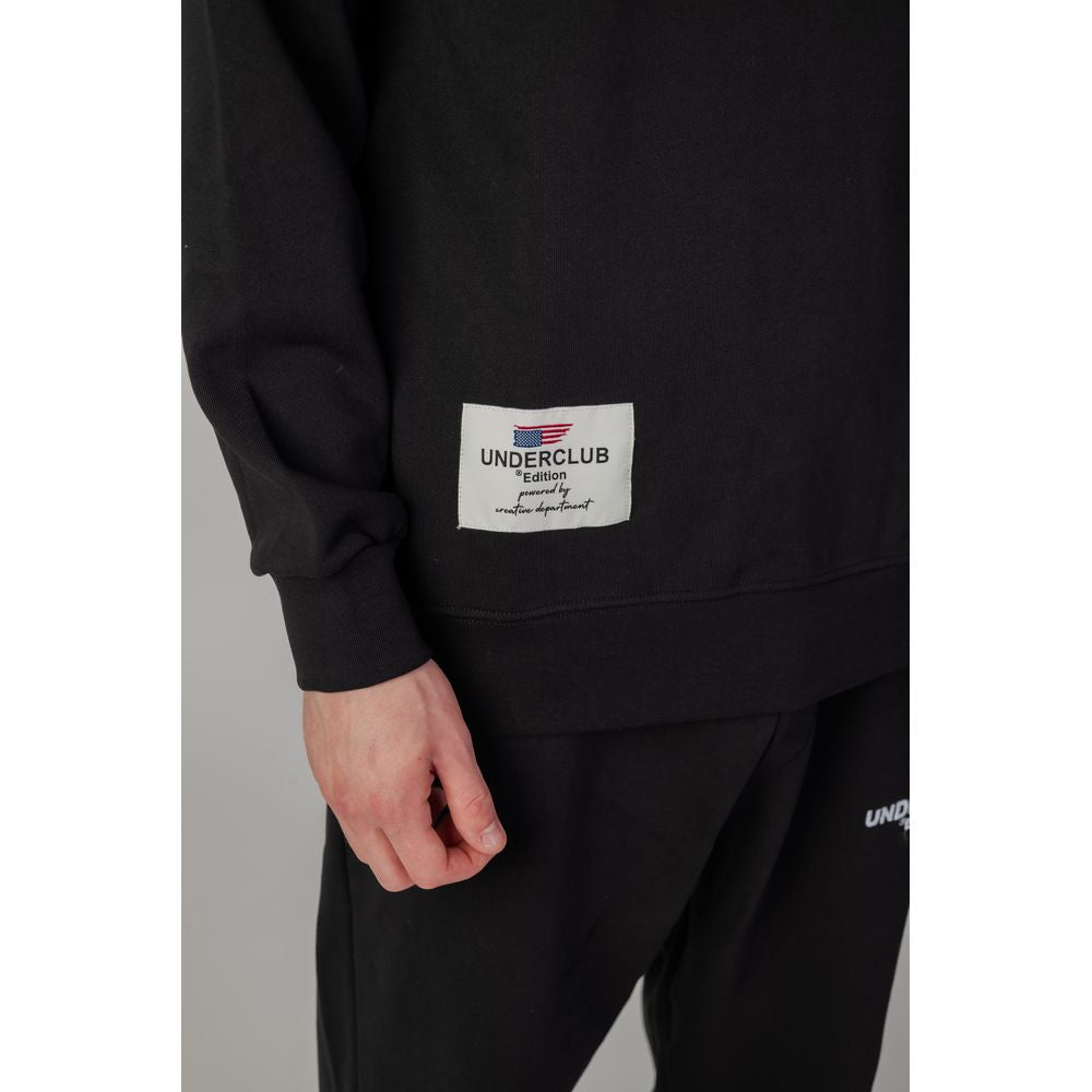 Underclub Schwarzes Baumwoll-Sweatshirt