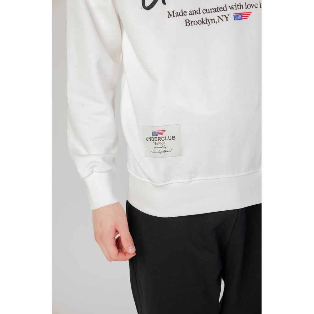 Underclub Weißes Baumwoll-Sweatshirt