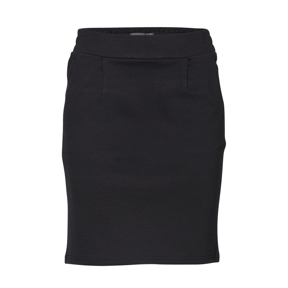 ICHI Schwarzer Polyester Mini