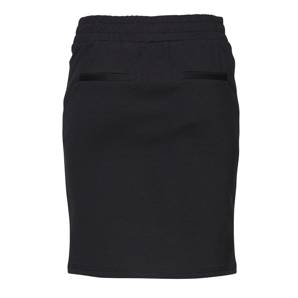 ICHI Schwarzer Polyester Mini