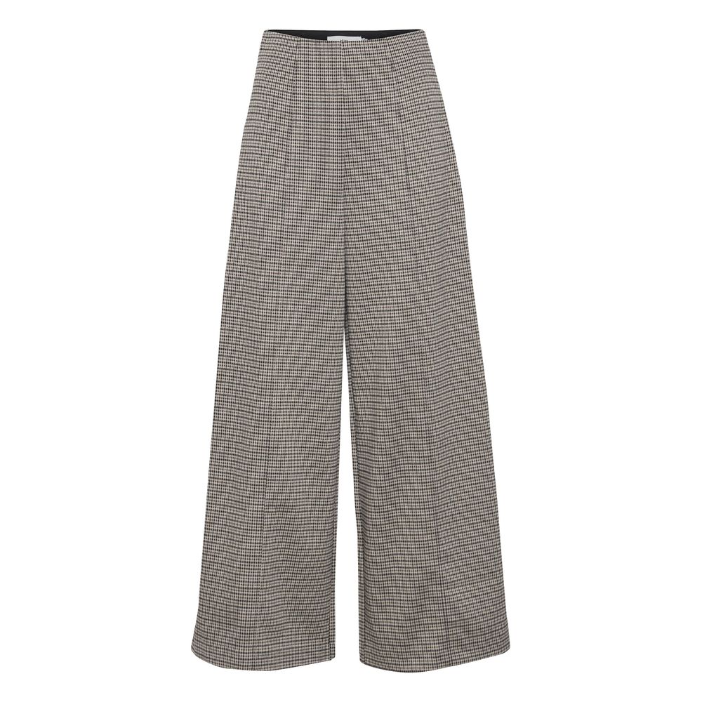 ICHI Beige Polyester-Hose