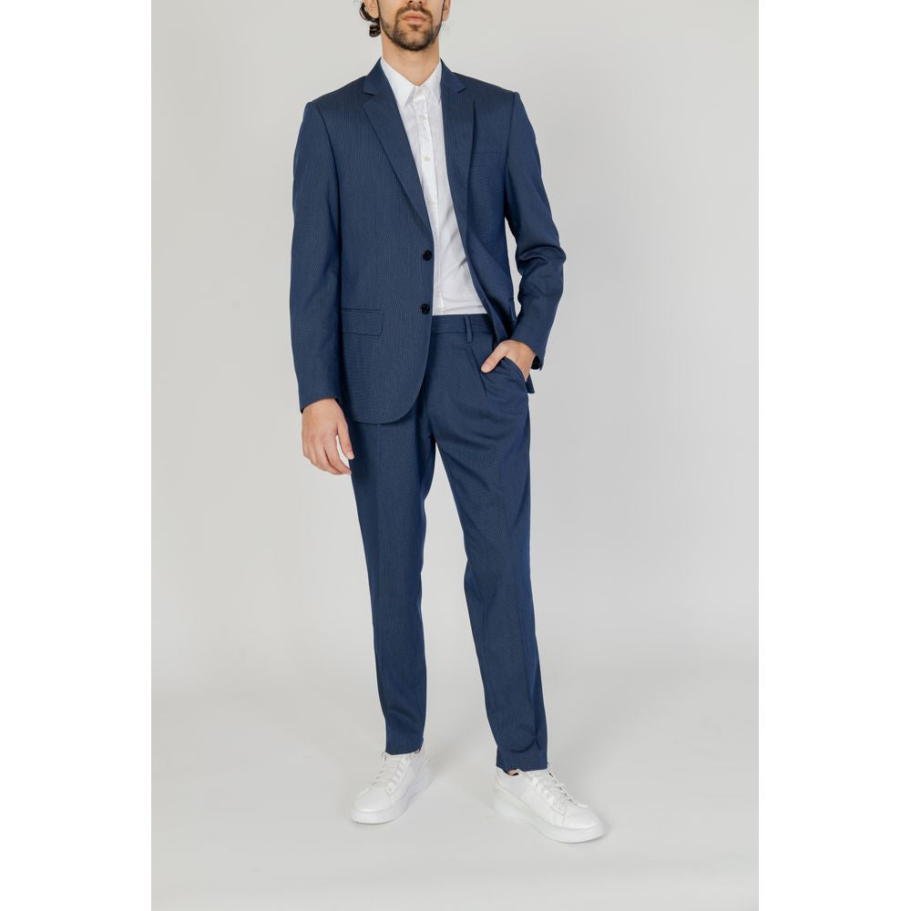 Antony Morato Blauer Polyester-Blazer