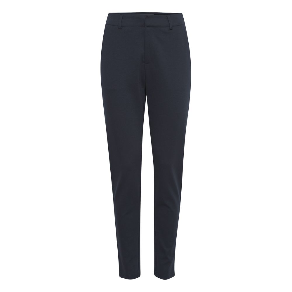 ICHI Blaue Hose aus recyceltem Polyester
