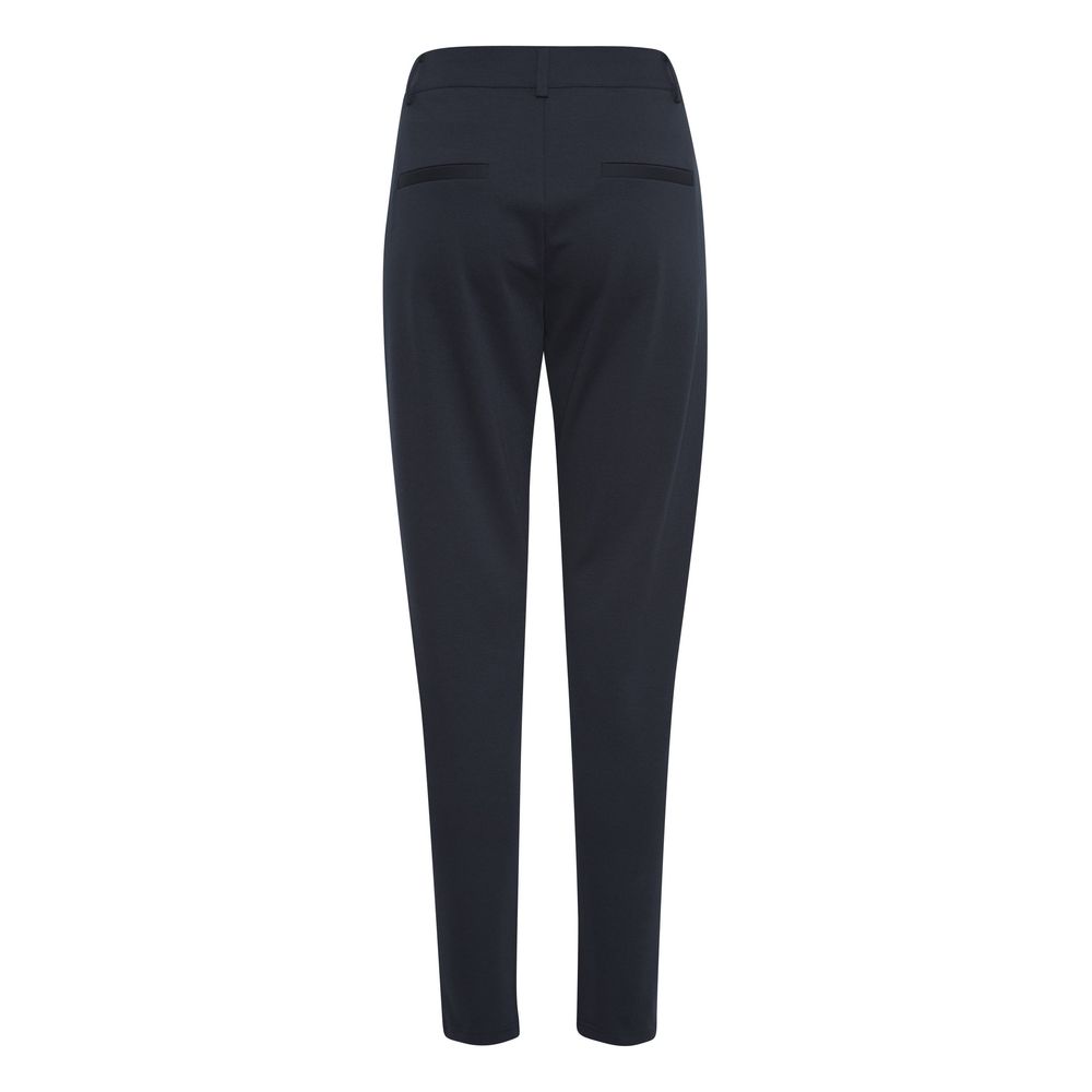 ICHI Blaue Hose aus recyceltem Polyester