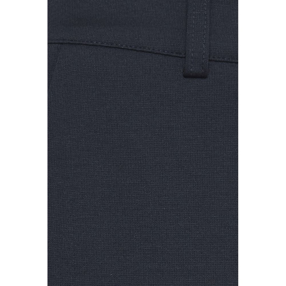 ICHI Blaue Hose aus recyceltem Polyester