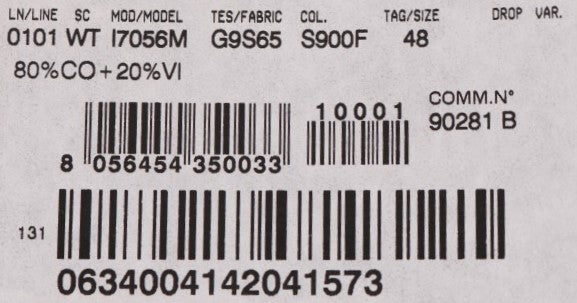 Dolce & Gabbana Schwarze STAFF Baumwollweste mit Streifen