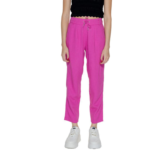 Only Bunte Leinen-Freizeithose