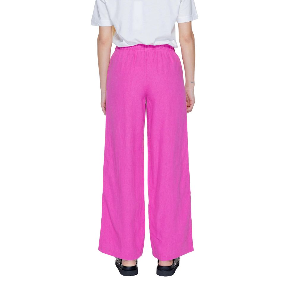 Only Rosa Leinenhose